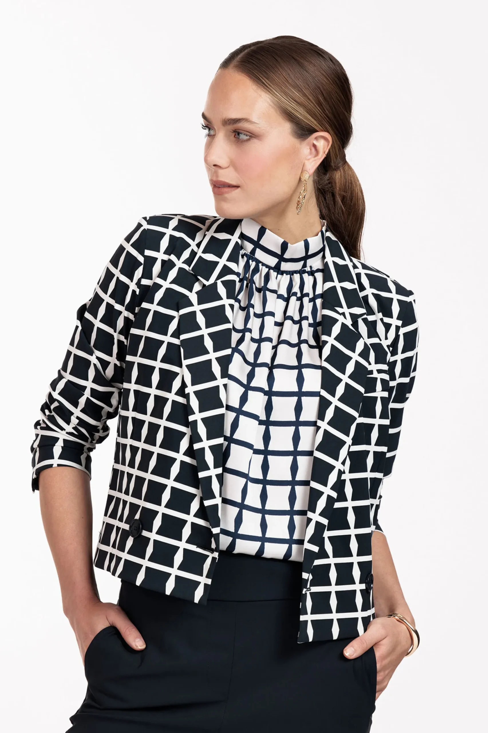 Studio Anneloes Iza squares top -