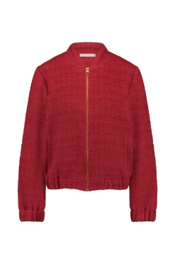 Studio Anneloes Jax tweed bomber jacket -