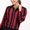 Studio Anneloes Johni stripe blouse -