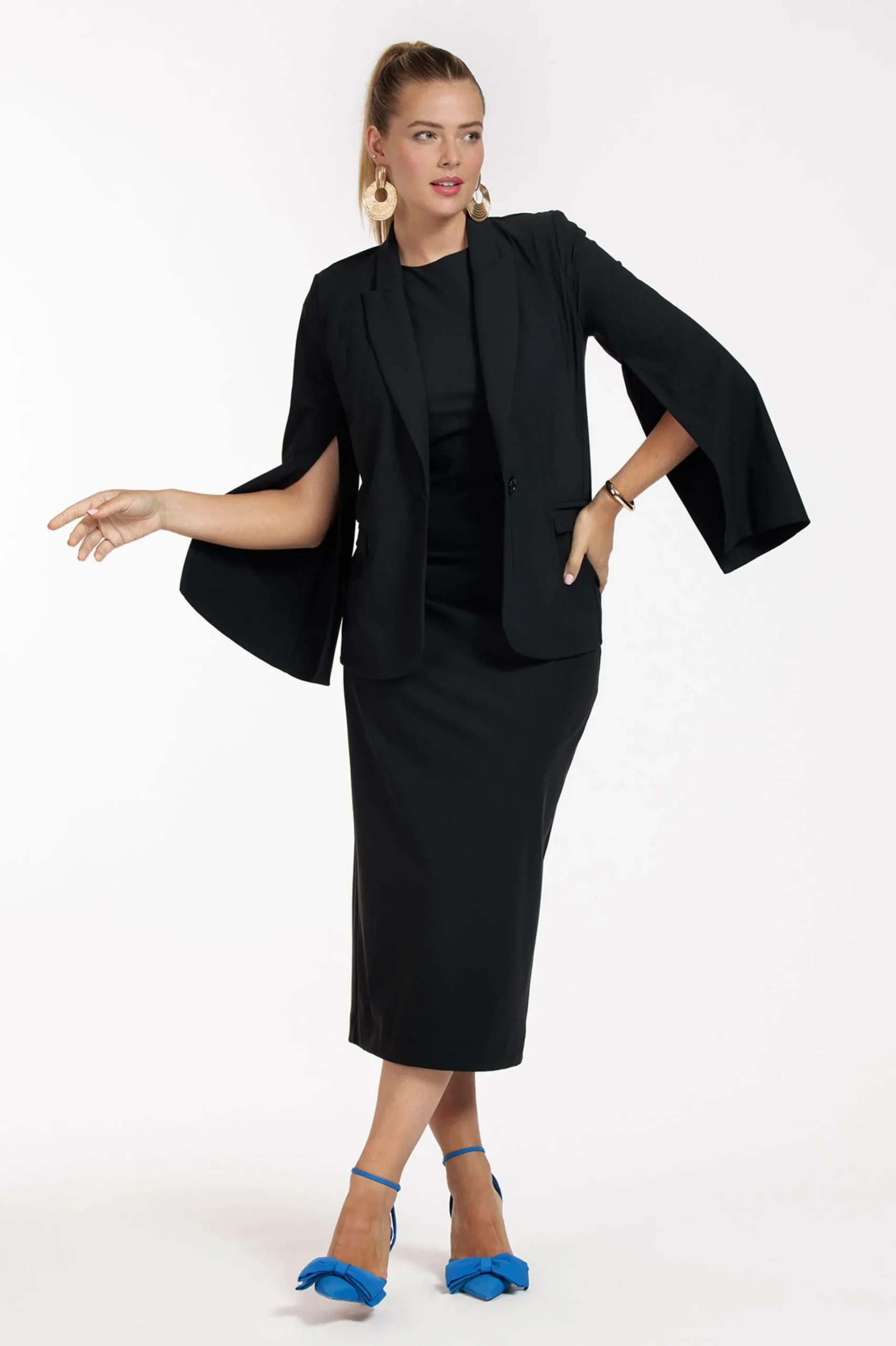 Studio Anneloes Joline cape blazer -