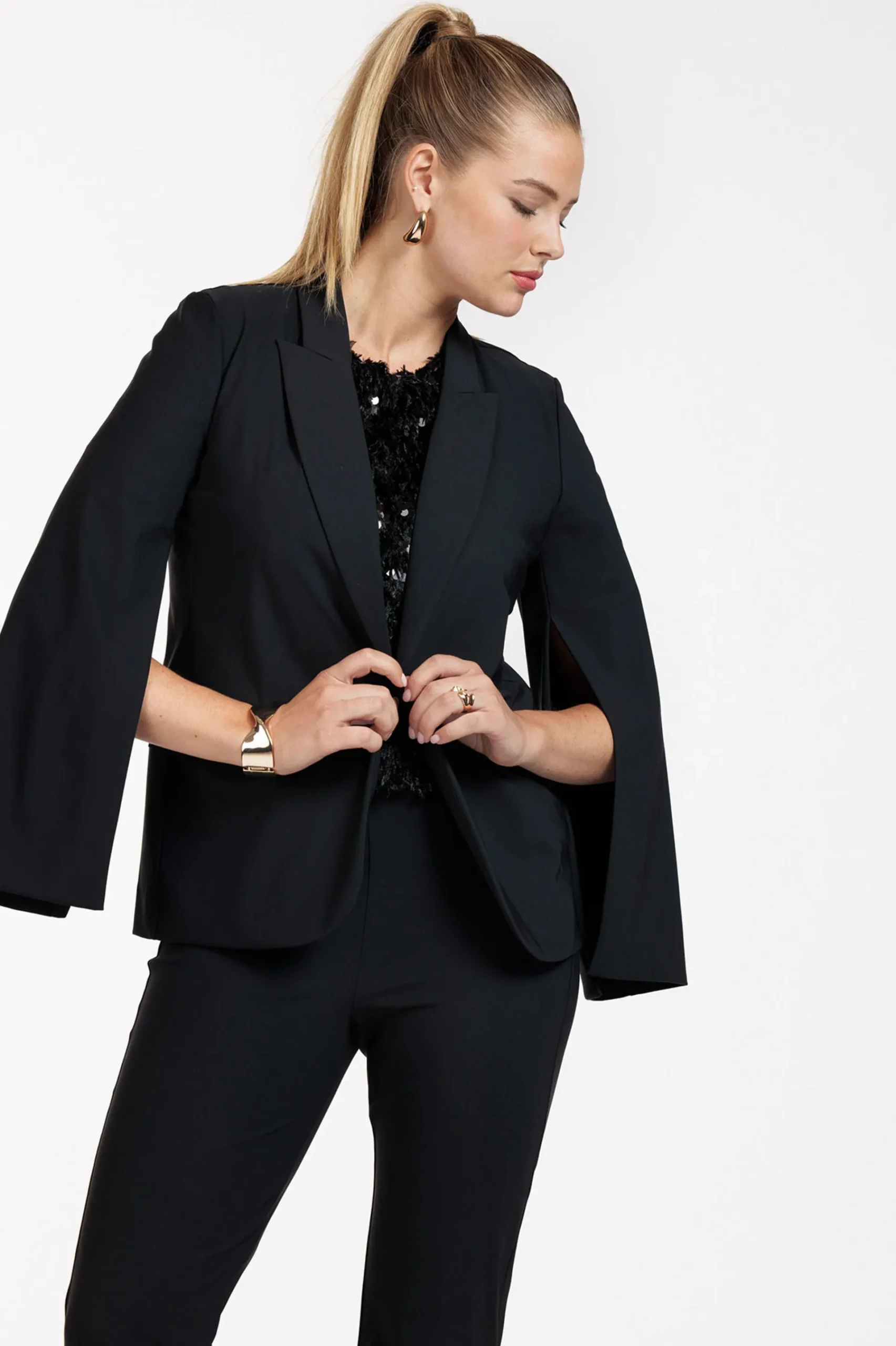 Studio Anneloes Joline cape blazer -