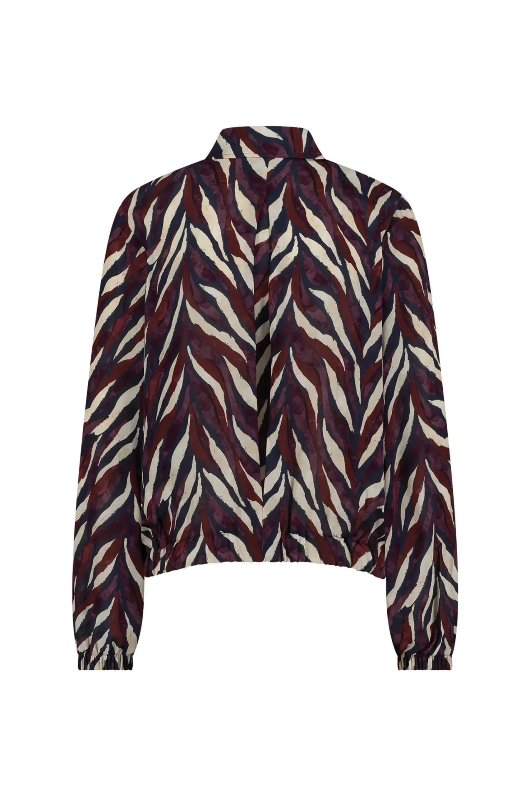 Studio Anneloes Jonny leaves crepe blouse -