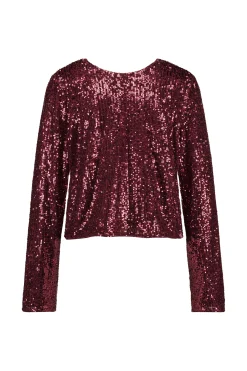Studio Anneloes Julia 2way sequins top -