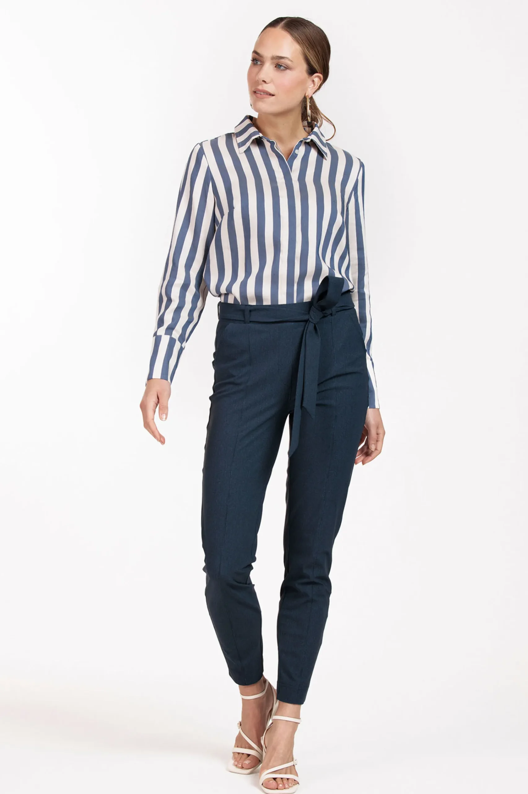 Studio Anneloes Kate mini check trousers -