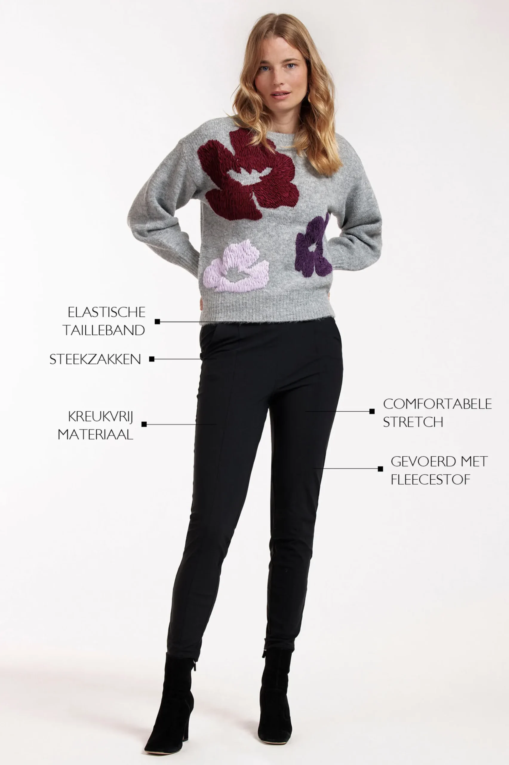 Studio Anneloes Kathy travel fleece trousers -
