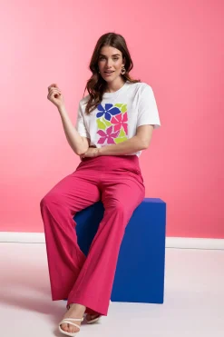Studio Anneloes Klaasje floral tshirt -
