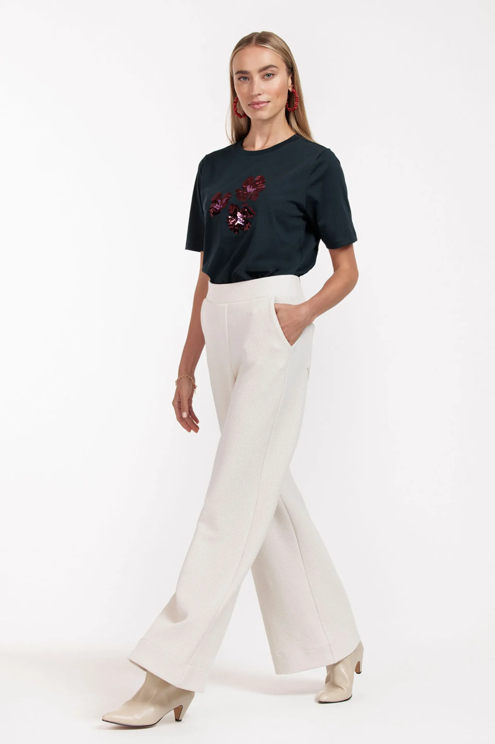 Studio Anneloes Klaasje flower tshirt -