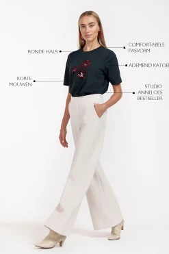 Studio Anneloes Klaasje flower tshirt -