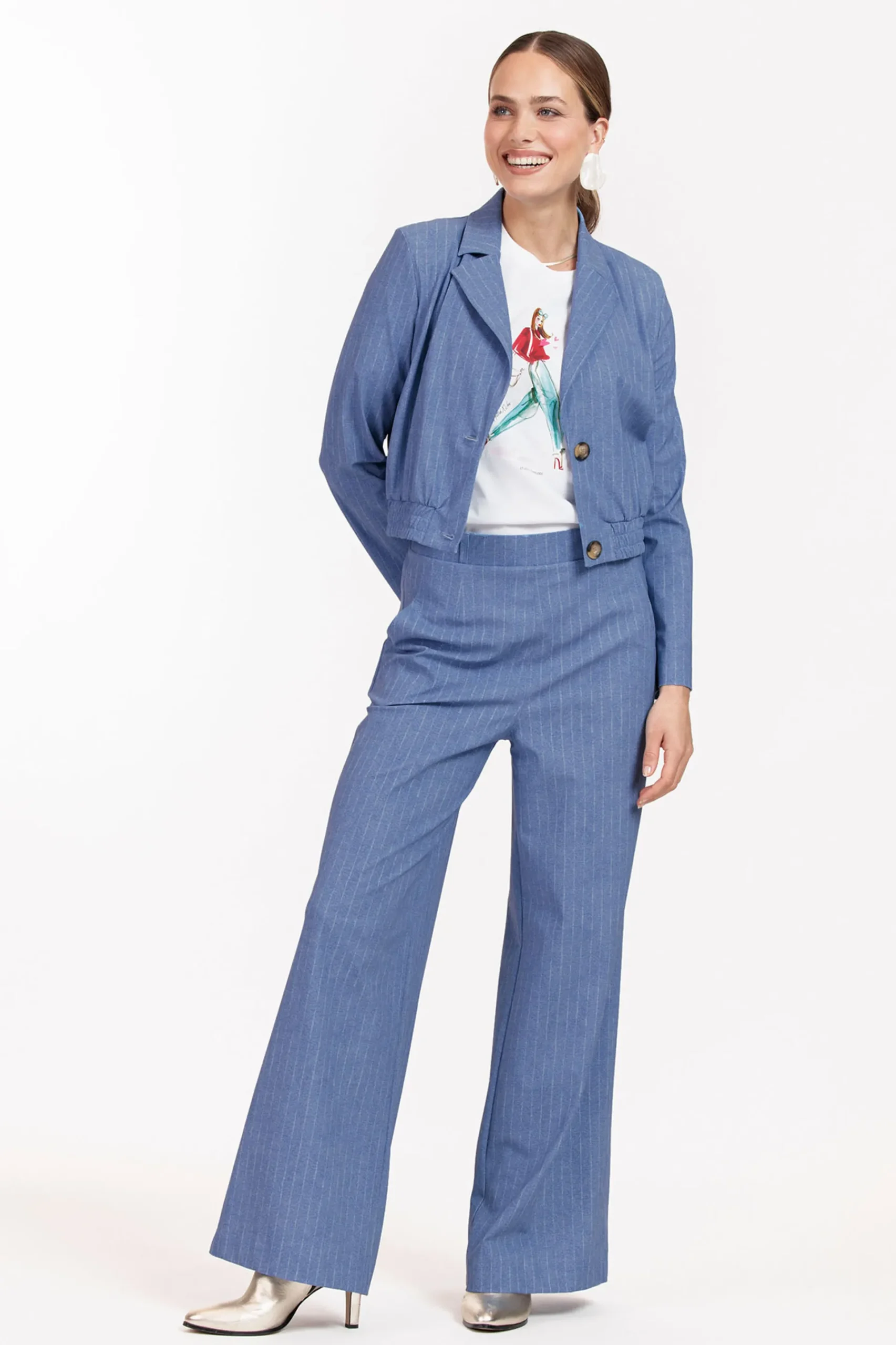 Studio Anneloes Klaasje print tshirt -
