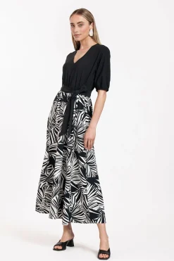 Studio Anneloes Kristie palm dress -