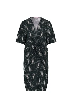 Studio Anneloes Lara dot panther dress -