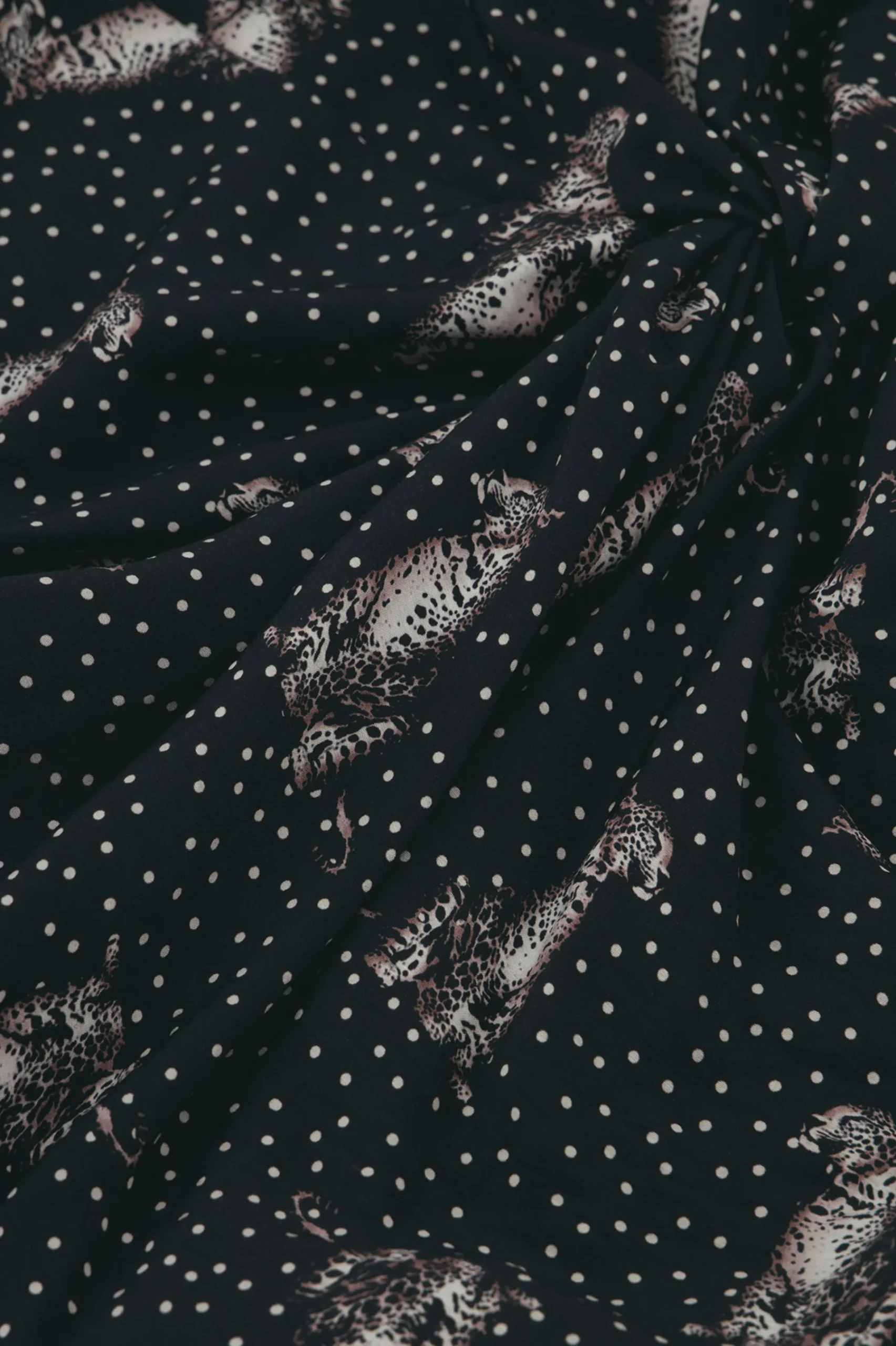 Studio Anneloes Lara dot panther dress -