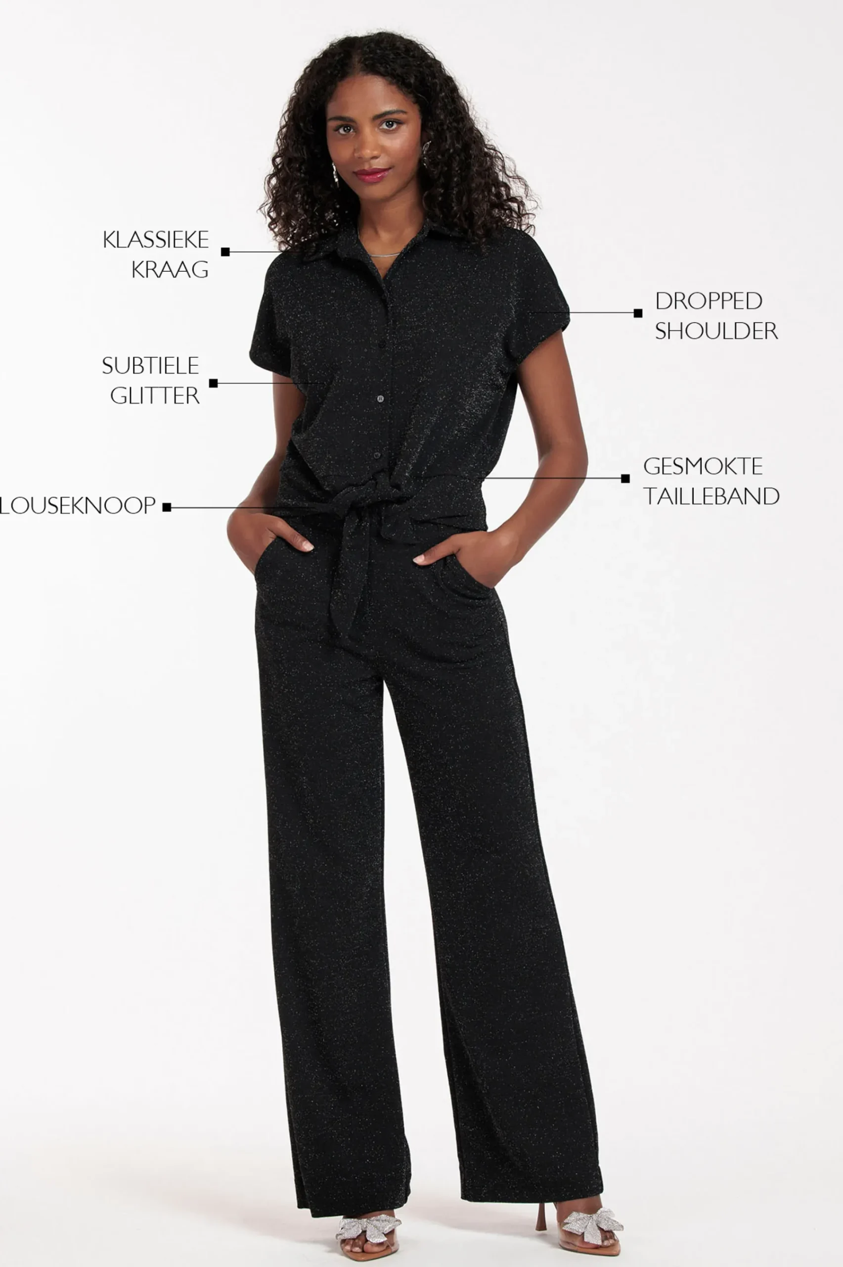 Studio Anneloes Lena sparkle blouse -