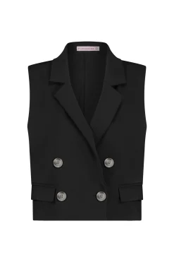 Studio Anneloes Leonore bonded gilet -