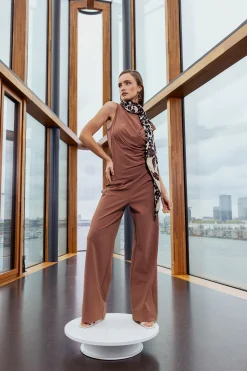 Studio Anneloes Lexie bonded trousers -