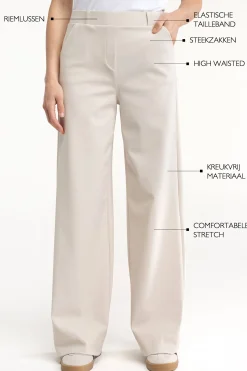 Studio Anneloes Lexie bonded trousers -