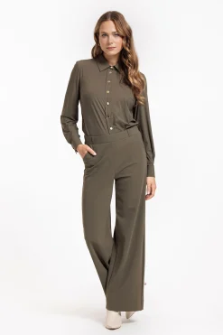 Studio Anneloes Lexie bonded trousers -
