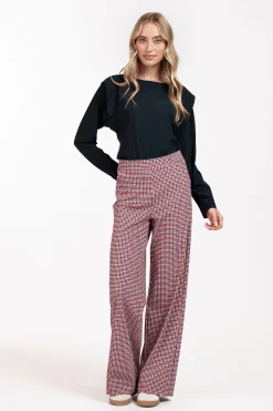 Studio Anneloes Lexie check trousers -