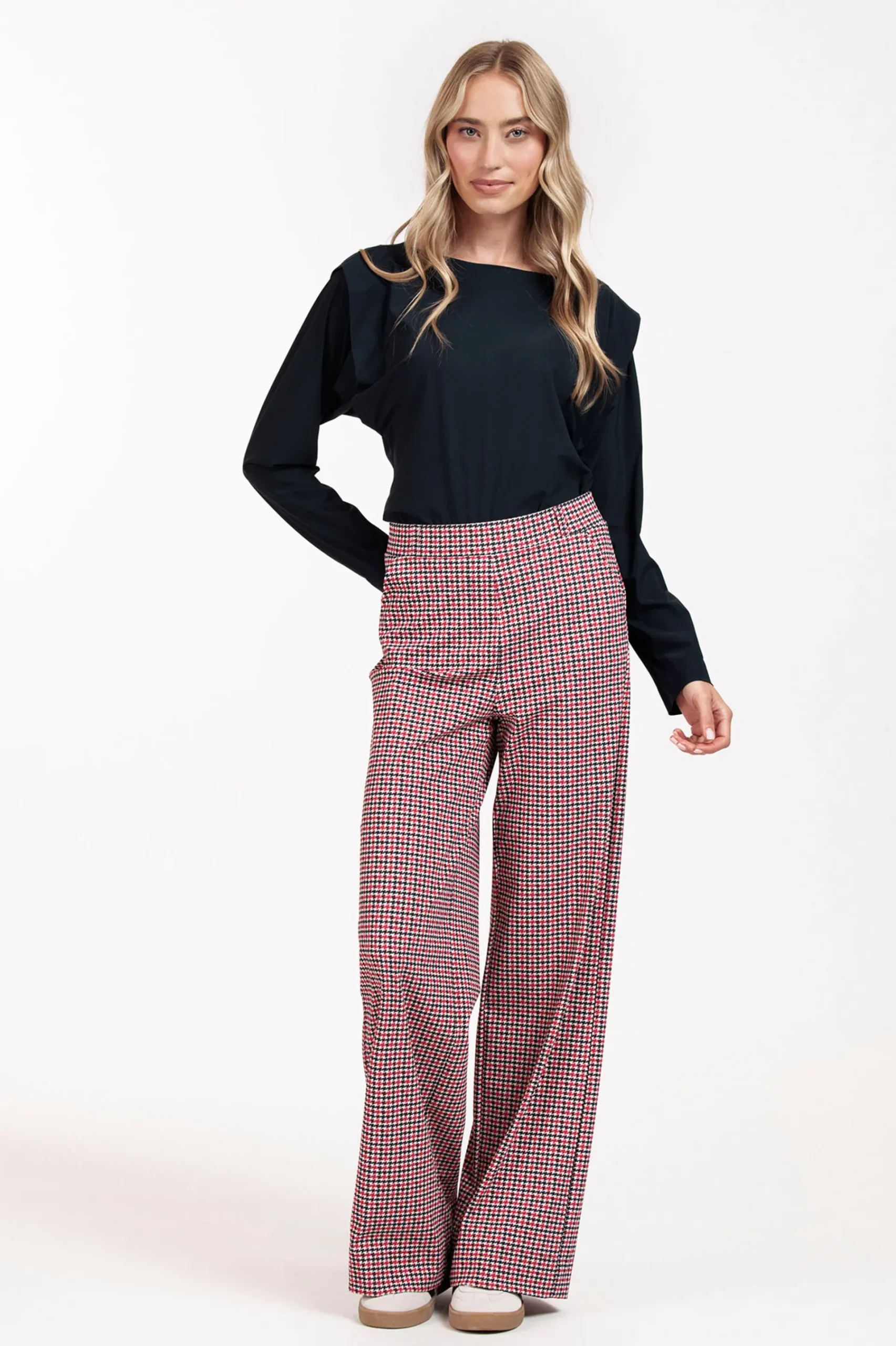 Studio Anneloes Lexie check trousers -