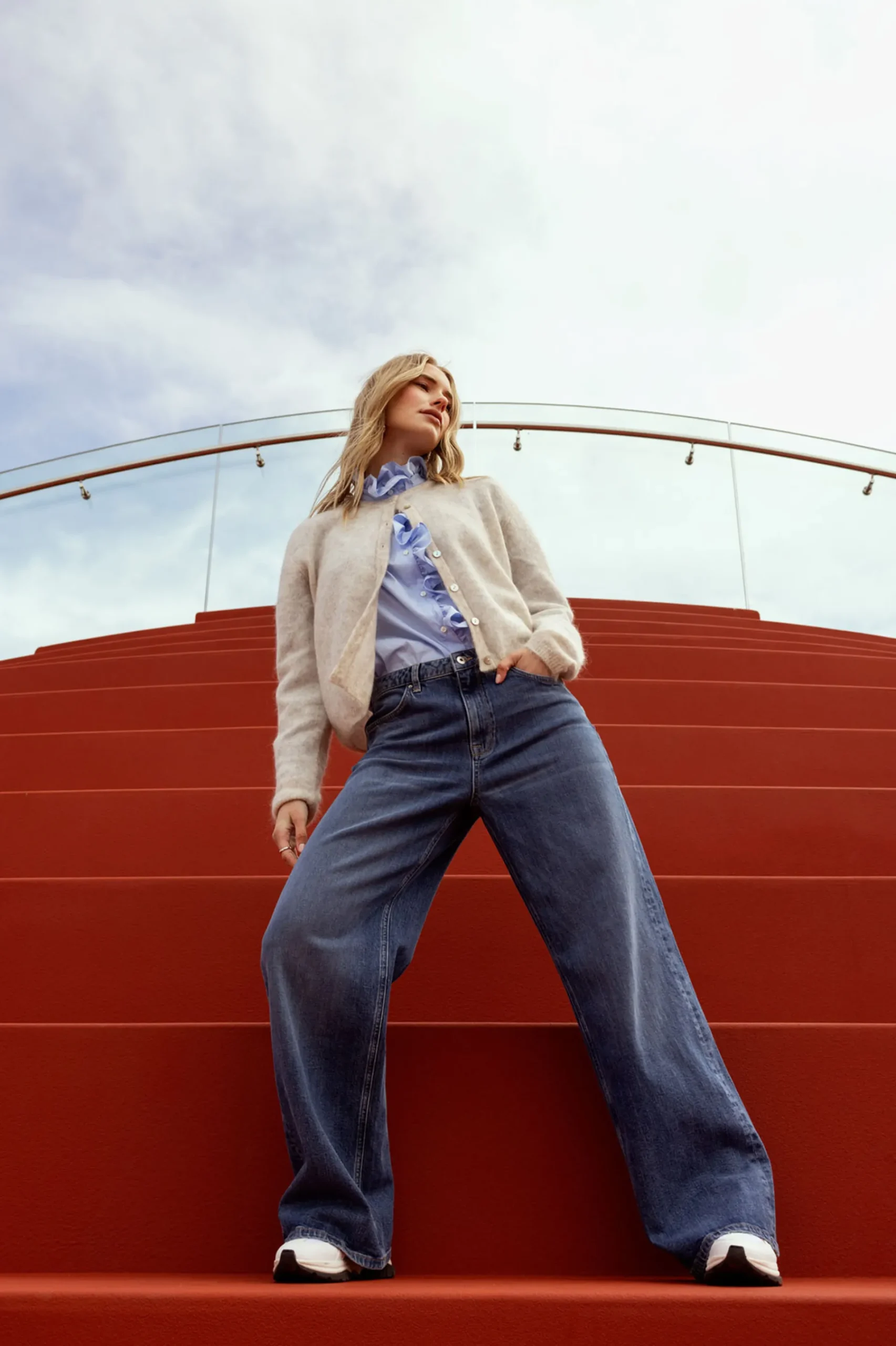 Studio Anneloes Lexie denim trousers -