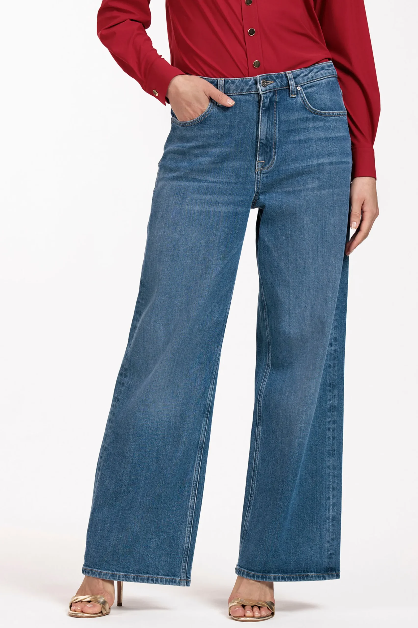 Studio Anneloes Lexie denim trousers -
