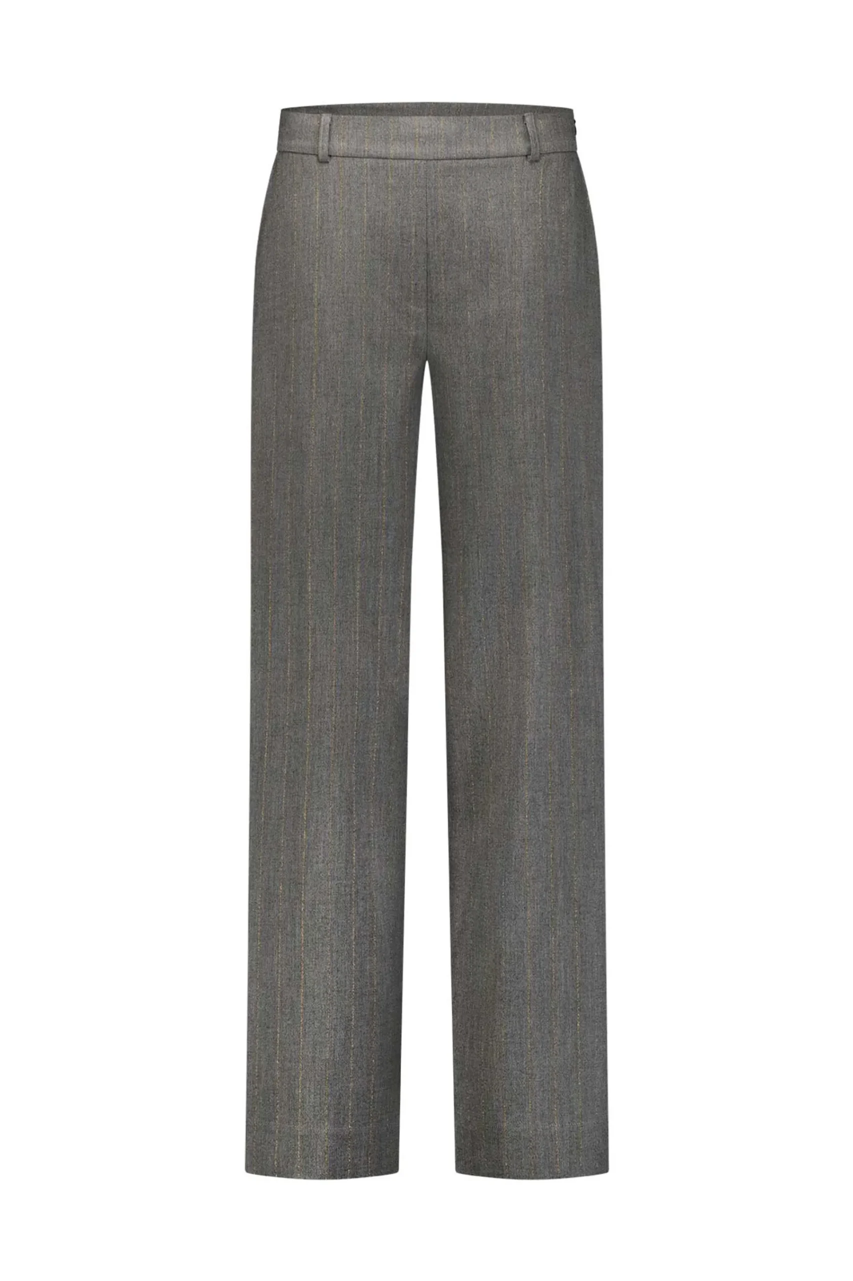 Studio Anneloes Lexie gold stripe trousers -