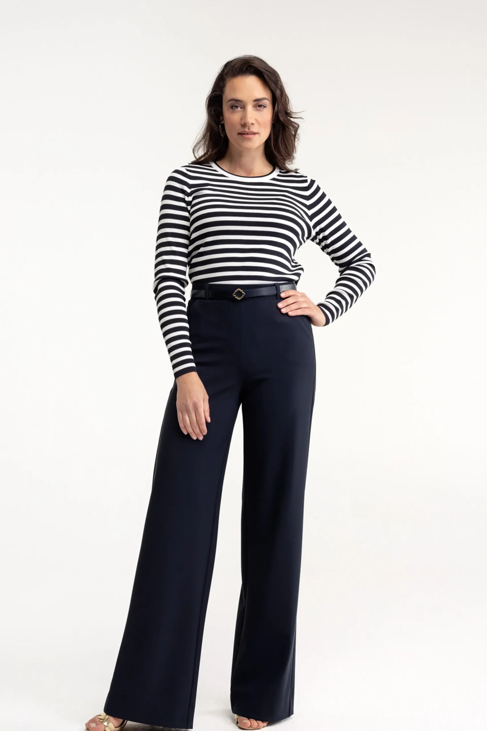 Studio Anneloes Lexie LONG bonded trousers -