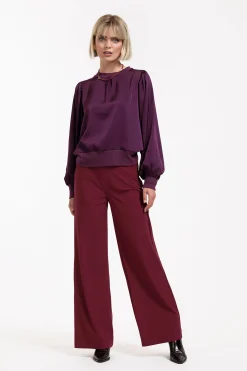 Studio Anneloes Lexie LONG bonded trousers -