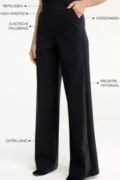 Studio Anneloes Lexie LONG bonded trousers -