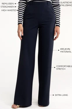 Studio Anneloes Lexie LONG bonded trousers -