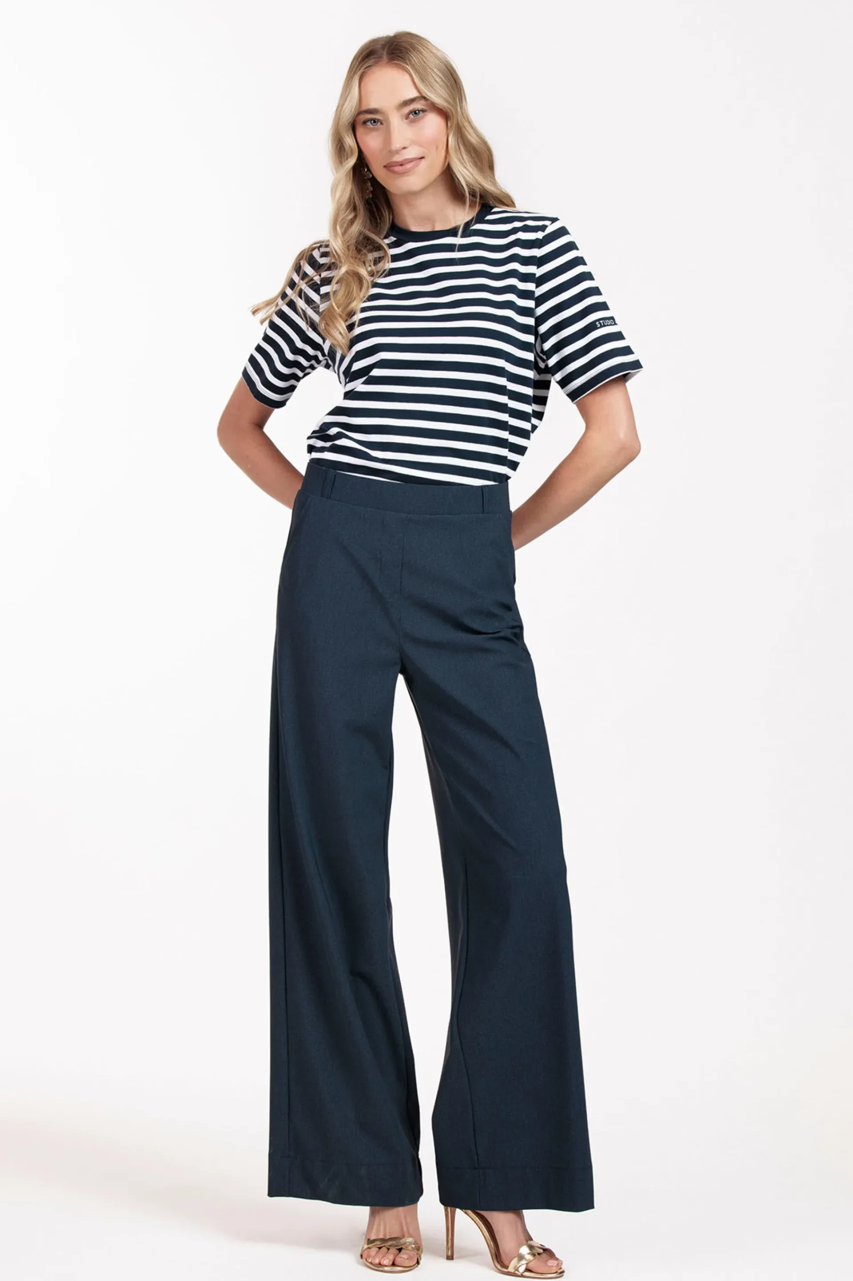 Studio Anneloes Lexie mini check trousers -