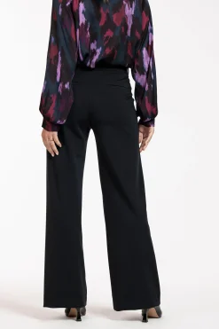 Studio Anneloes Lexie shiny bonded trousers -