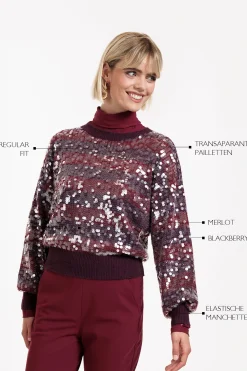 Studio Anneloes Lilly sequins pullover -