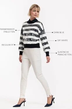 Studio Anneloes Lilly sequins pullover -