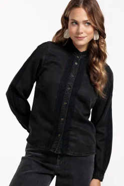 Studio Anneloes Lourdes denim blouse -