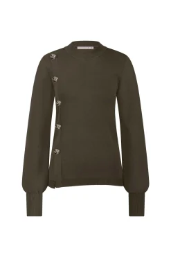 Studio Anneloes Lovis button pullover -