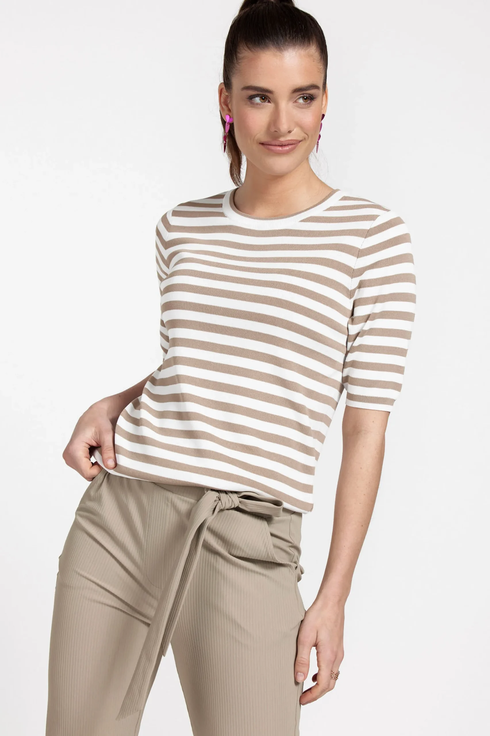 Studio Anneloes Luna ssl stripe pullover -