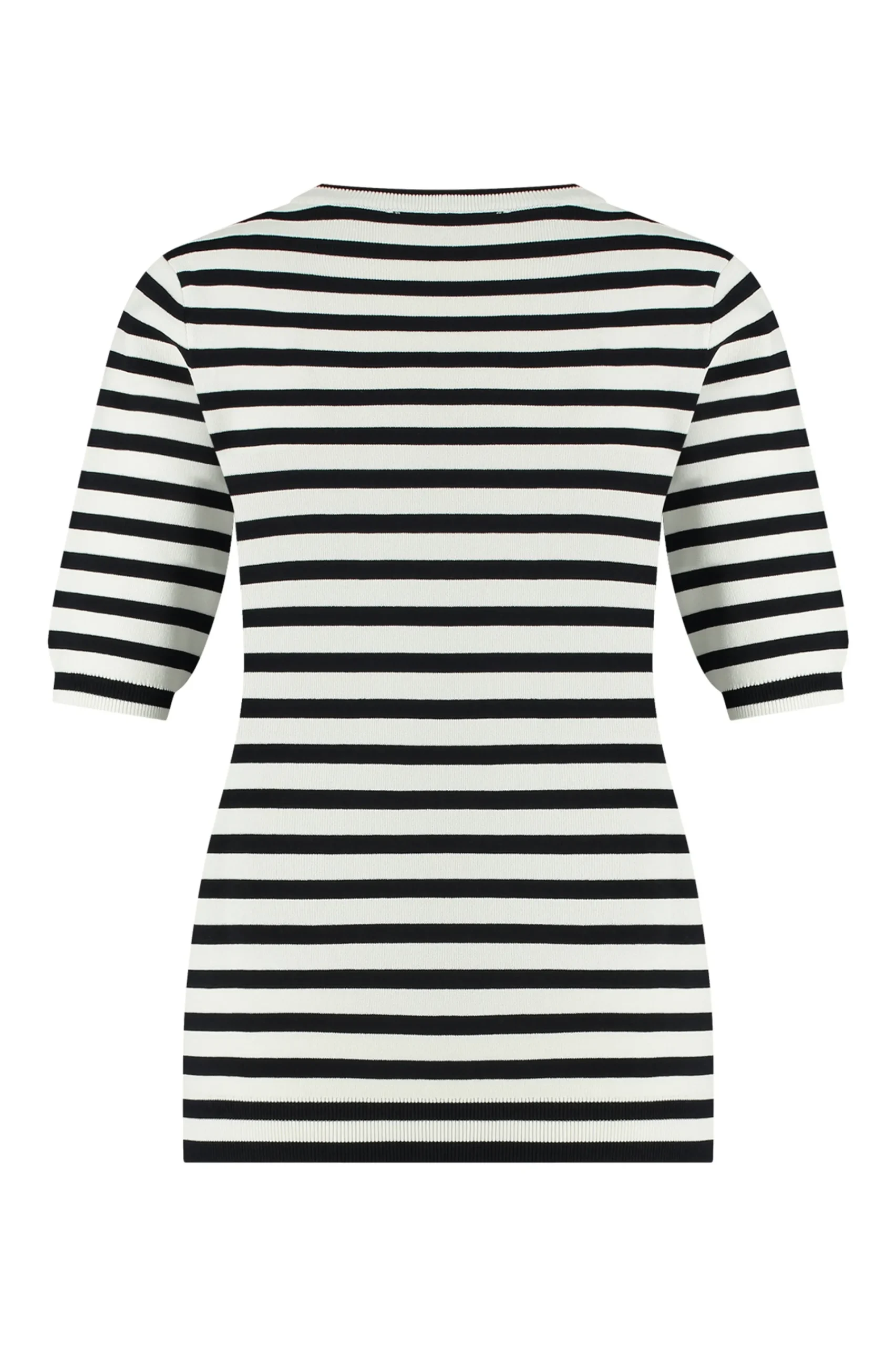 Studio Anneloes Luna stripe short slv pullover -