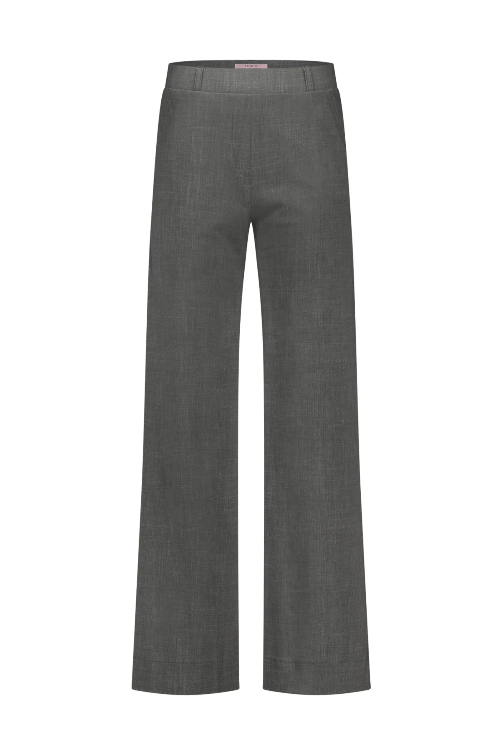 Studio Anneloes Luz grey melee trousers -