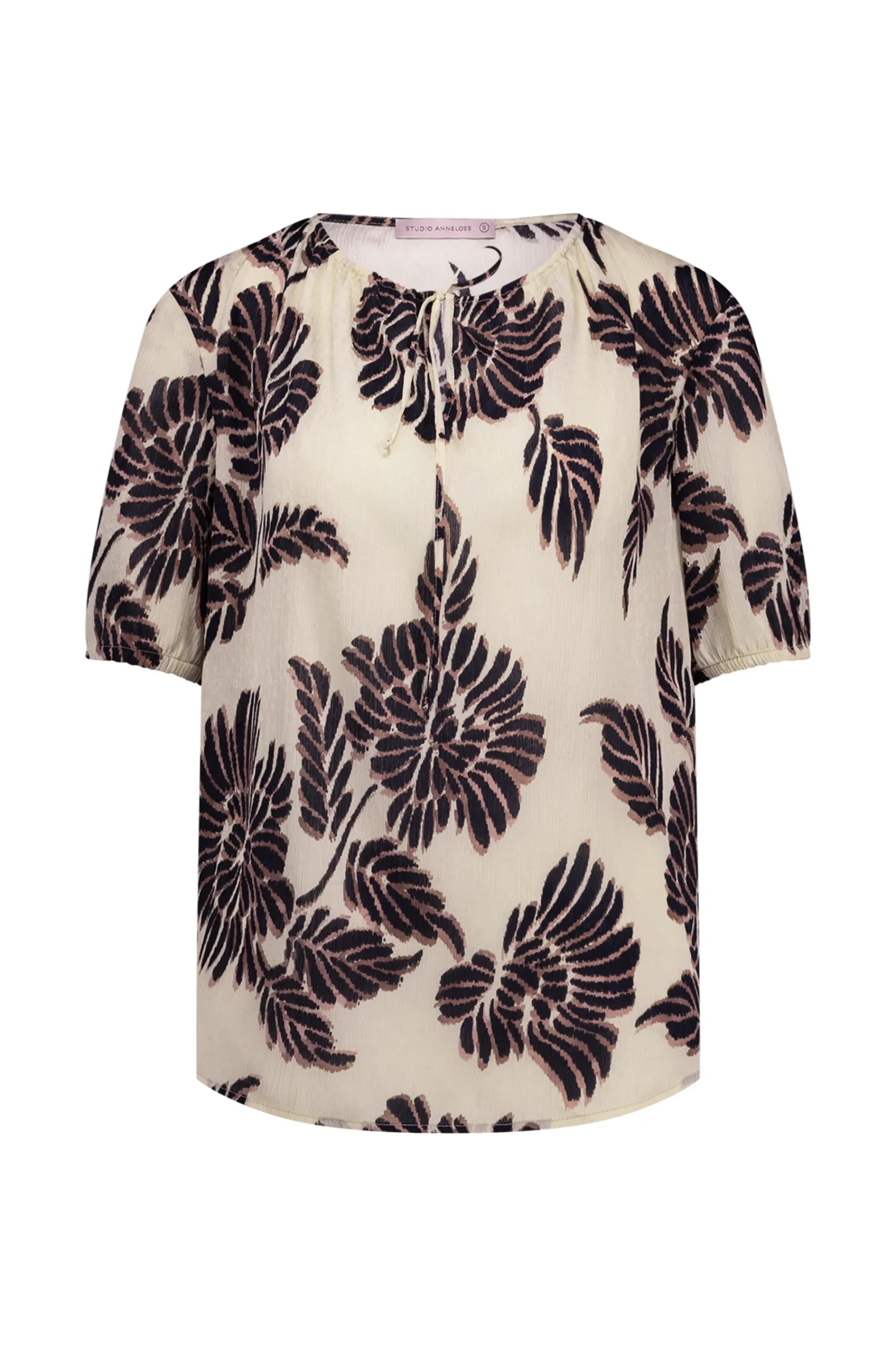 Studio Anneloes Maite flower crepe top -