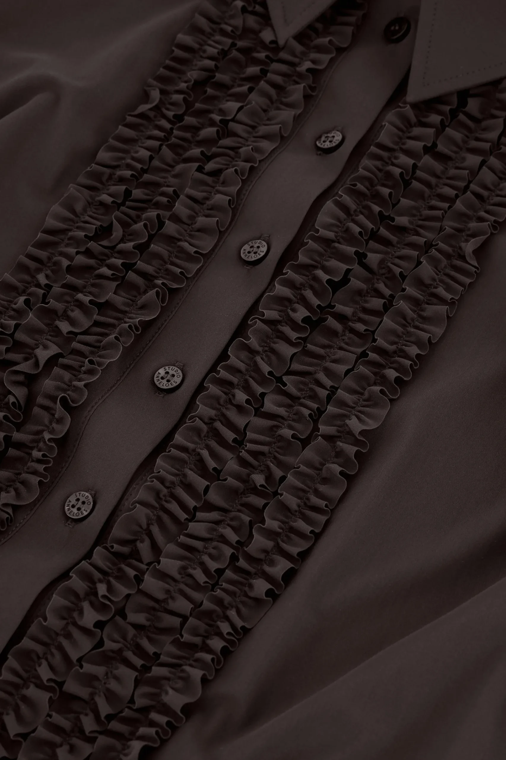 Studio Anneloes Mallory ruffle blouse -