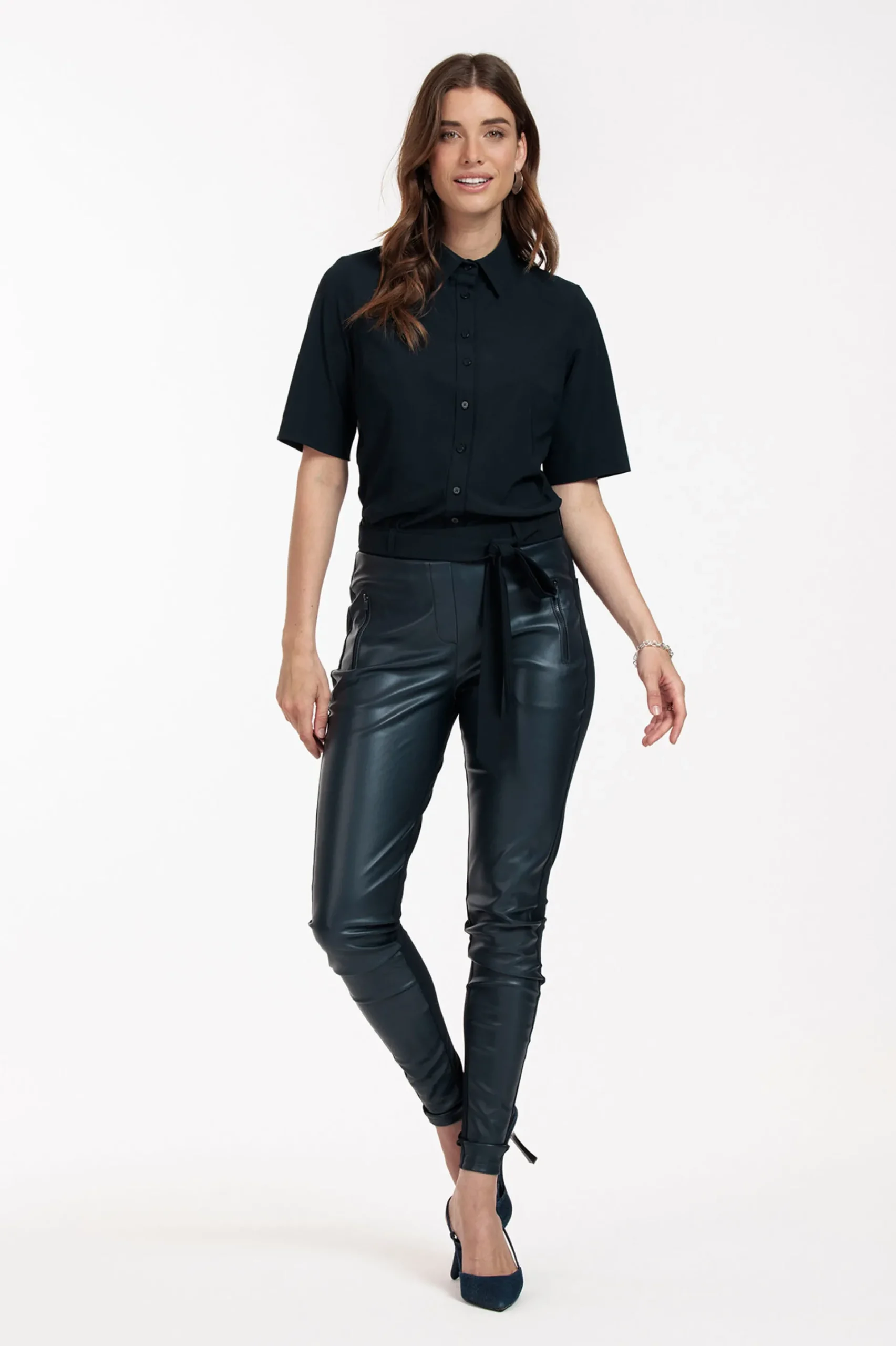Studio Anneloes Margot leather trousers -