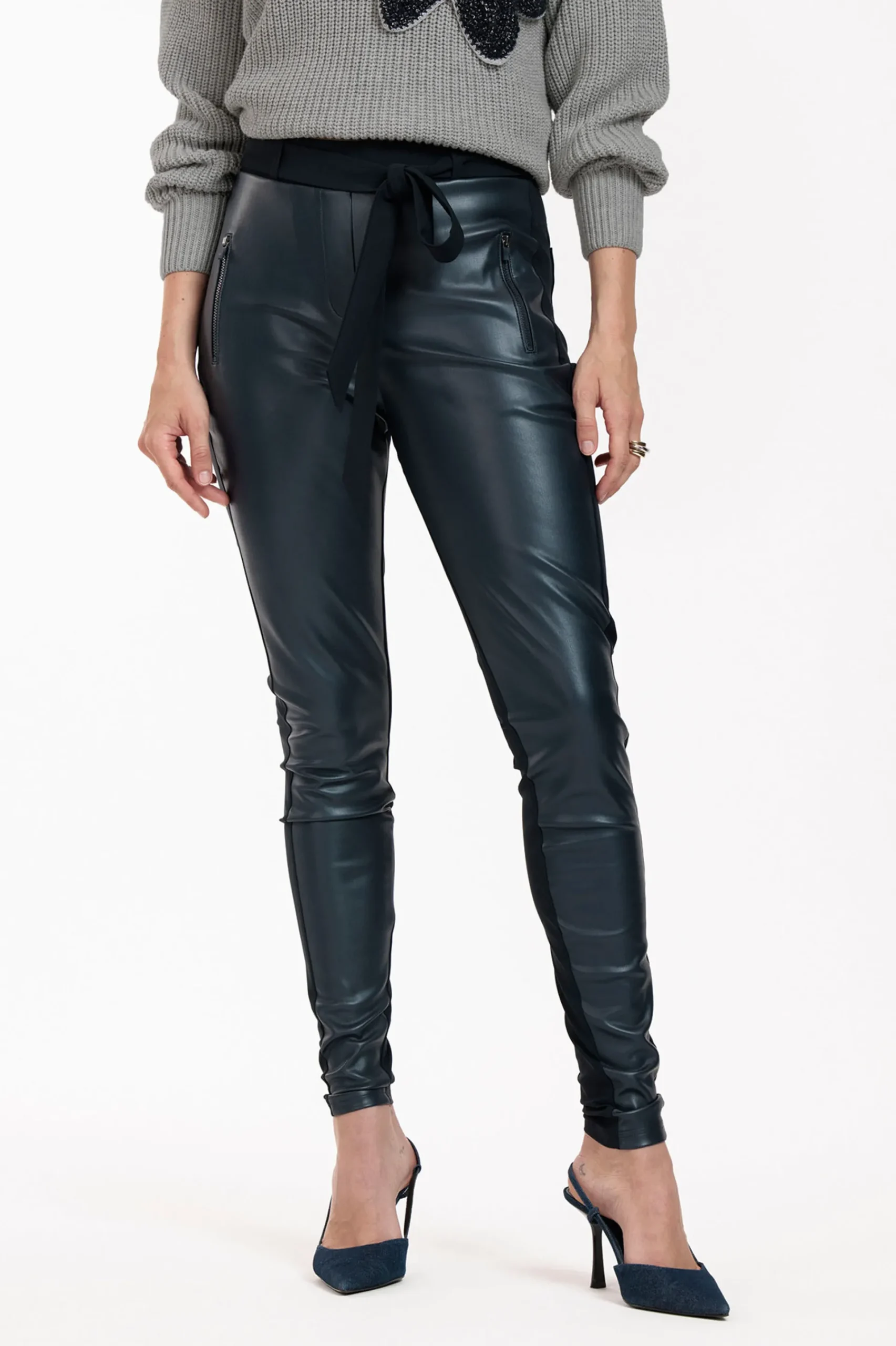 Studio Anneloes Margot leather trousers -