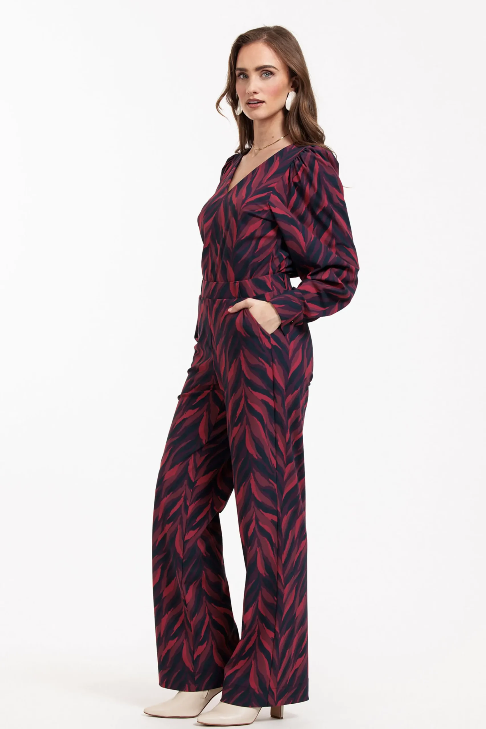 Studio Anneloes Marilon leaves trousers -