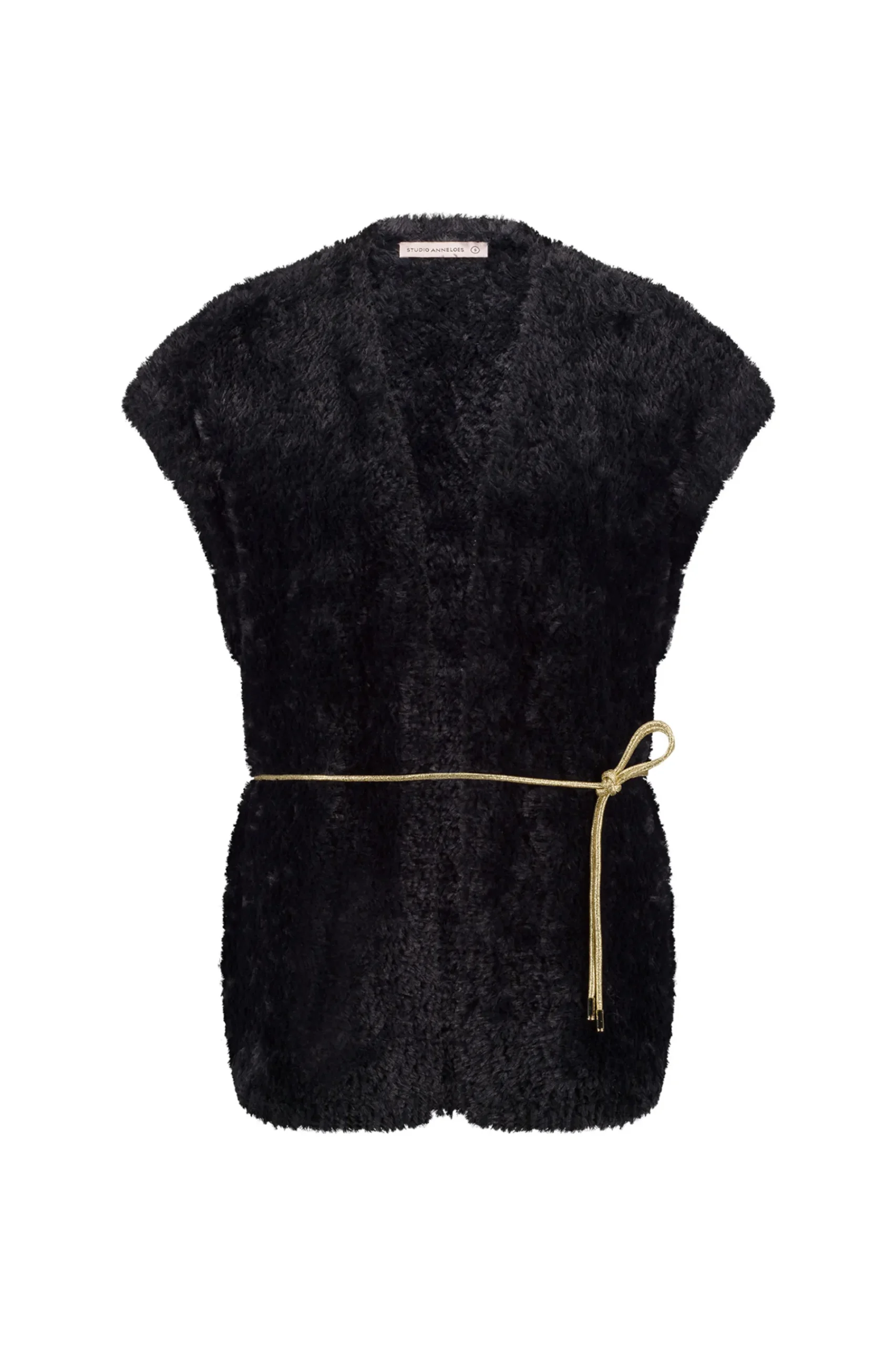 Studio Anneloes Marly fluffy waistcoat -