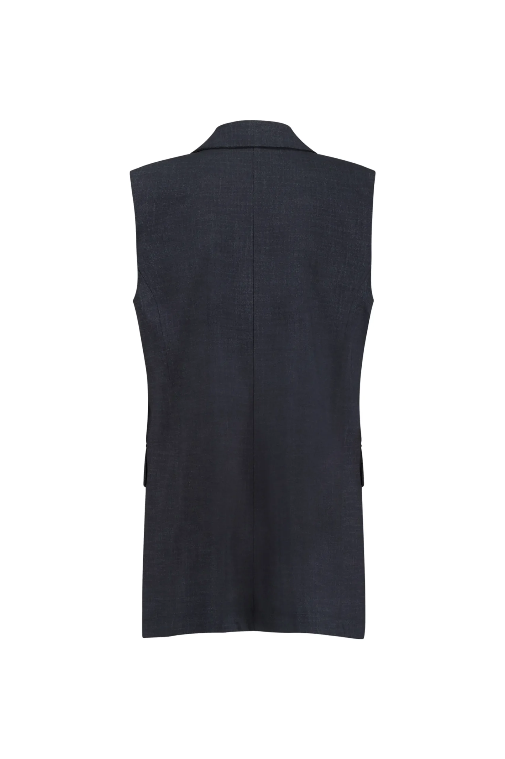 Studio Anneloes Minte bnd dnm tweed gilet -
