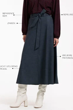 Studio Anneloes Nelly woven look skirt -