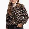 Studio Anneloes Nino mohair leopard pullover -