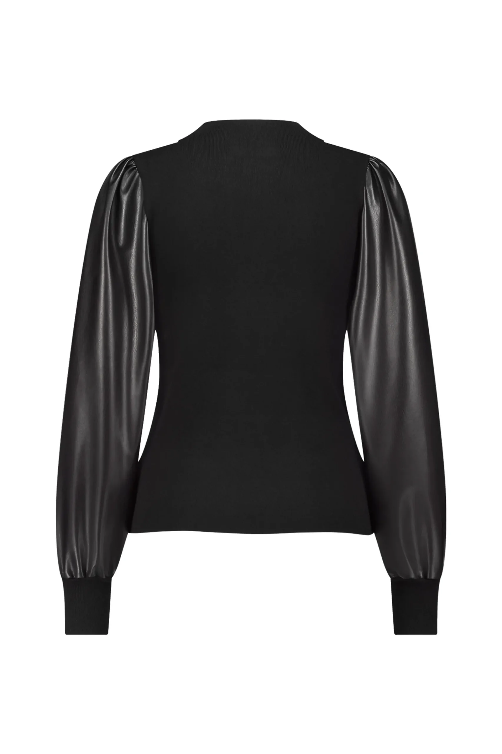 Studio Anneloes Noortje faux leather pullover -