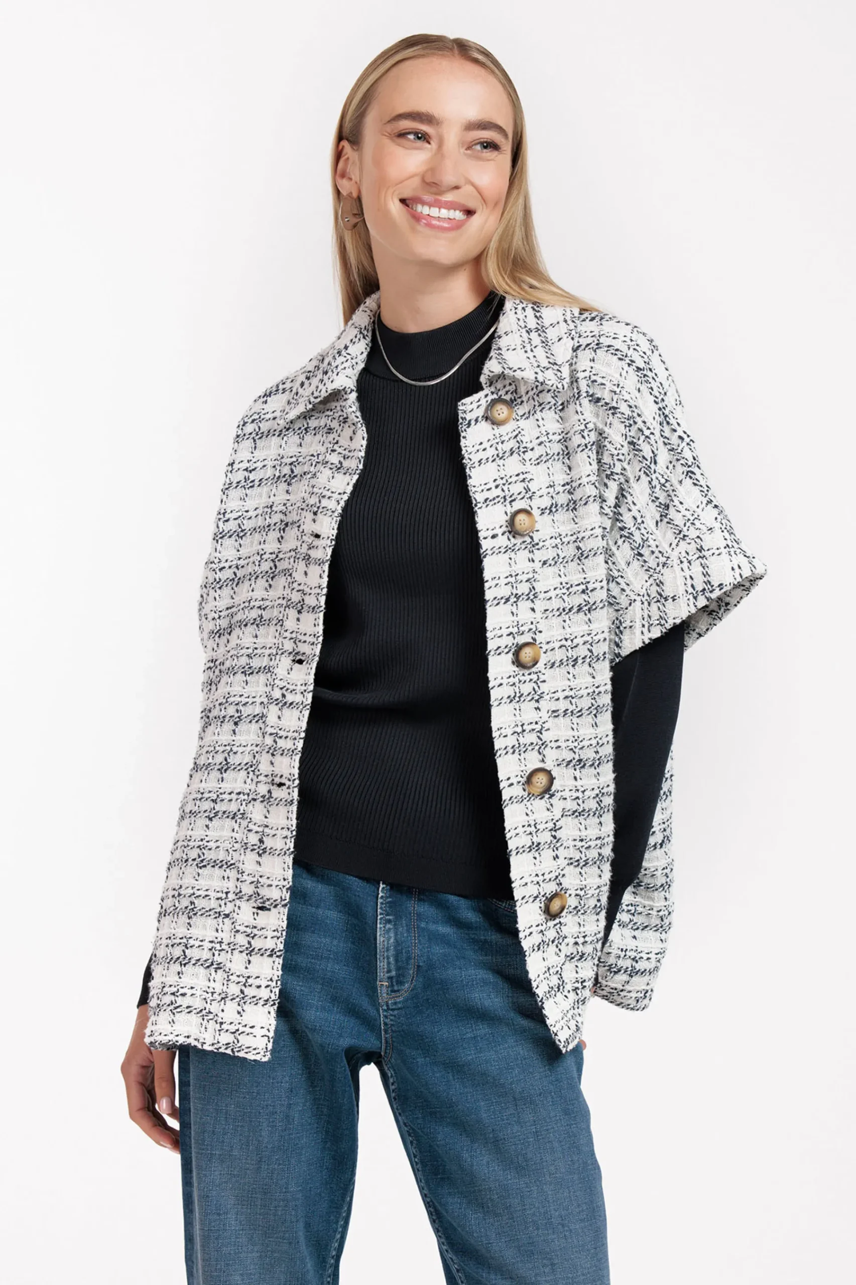 Studio Anneloes Norah tweed waistcoat -